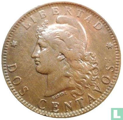 Argentinië 2 centavos 1890 - Afbeelding 2