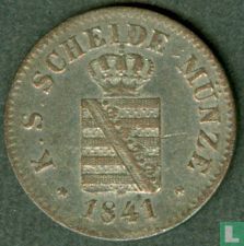 Saxony-Albertine 1 neugroschen / 10 pfennige 1841 - Image 1