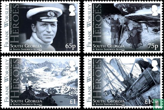 Heroes of the Imperial Trans-Antarctic Expedition - Frank Worsley