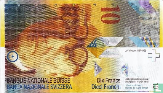 Zwitserland 10 Franken 2010 - Afbeelding 1