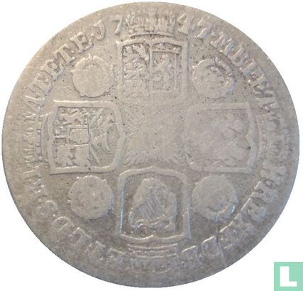 Verenigd Koninkrijk 1 shilling 1747 - Afbeelding 1