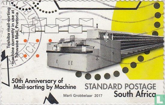 50th Anniversary of mail-sorting by machine