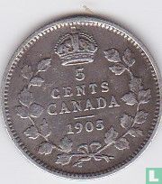 Kanada 5 Cent 1905 - Bild 1