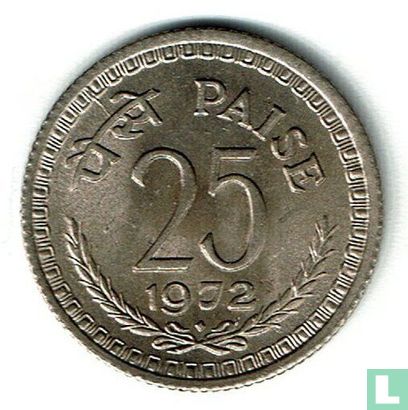 Inde 25 paise 1972 (Bombay) - Image 1