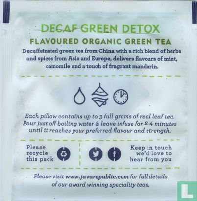 Decaf Green Detox - Afbeelding 2