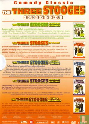 The Three Stooges - 5 DVD Box in kleur - Afbeelding 2