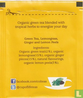 Green Tea Ginger & Lemon - Afbeelding 2