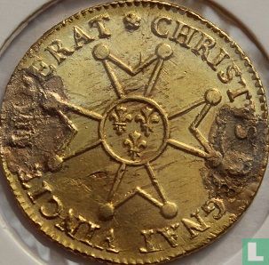 France 1 louis d'or 1719 (A) - Image 2