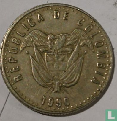 Colombia 50 pesos 1990 (type 2) - Image 1