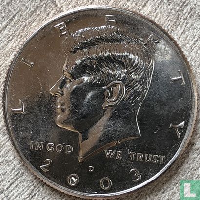 Vereinigte Staaten ½ Dollar 2003 (D) - Bild 1