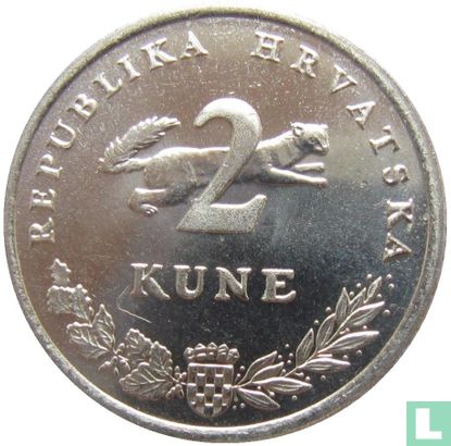 Croatie 2 kune 2004  - Image 2