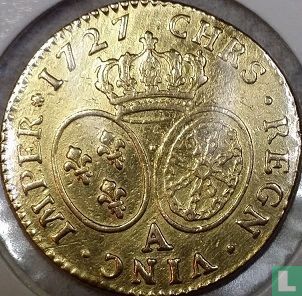 Frankrijk 1 louis d'or 1727 (A) - Afbeelding 1