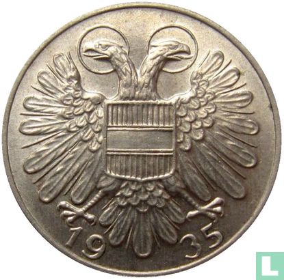 Austria 1 schilling 1935 - Image 1