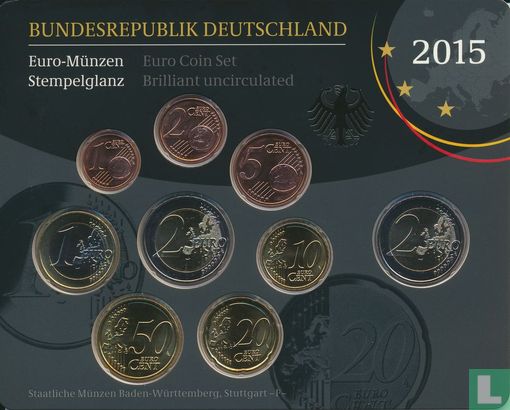 Allemagne coffret 2015 (F) - Image 1