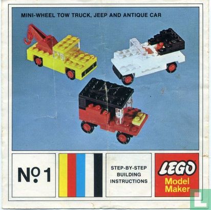 Lego 1-10 Mini-Wheel Model Maker No. 1