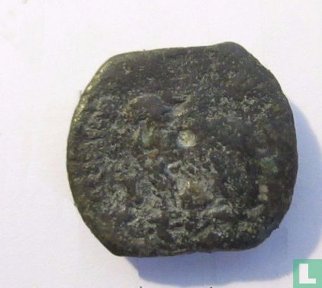 Greco-Egypte  AE 20  (Ptolemaeus VI Philometor) 169-163 v.Chr. - Afbeelding 1