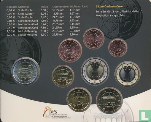 Germany mint set 2017 (J) - Image 2