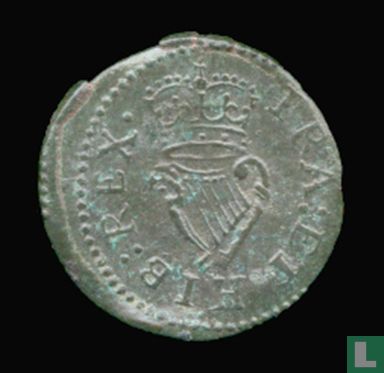 Engeland  1 farthing  1604-1619 (Harrington uitgifte) - Afbeelding 2