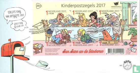 Children's postage stamps