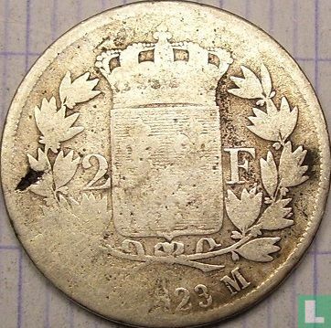 France 2 francs 1823 (M) - Image 1