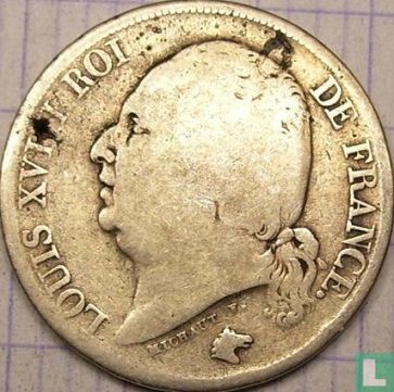 France 2 francs 1823 (M) - Image 2