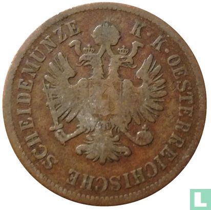 Austria 4 kreuzer 1864 - Image 2