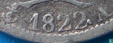 France ½ franc 1822 (A) - Image 3
