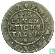 Mecklenburg-Schwerin 1/48 taler 1702 - Afbeelding 1
