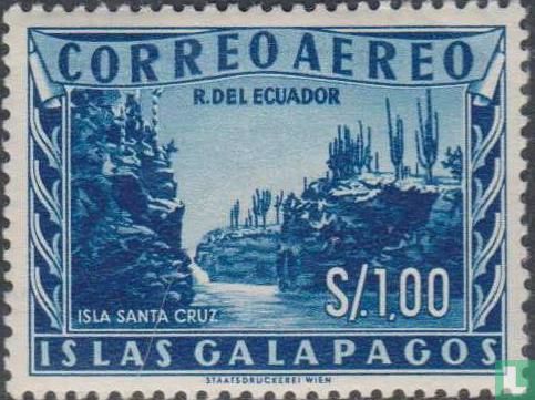 Ile Santa Cruz Galapagos