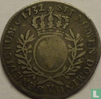 France ½ ecu 1732 (Y) - Image 1