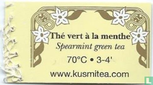 Thé vert à la menthe Spearmint green tea 70ºC · 3-4'  - Image 1