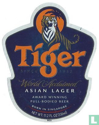 Tiger Asian Lager  - Afbeelding 1