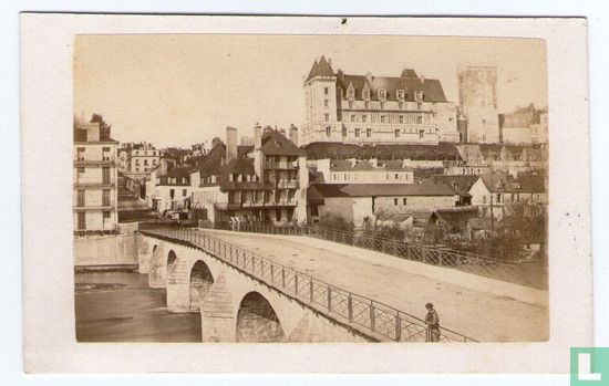 Pau - Le Pont et le Chateau de Pau - Afbeelding 1