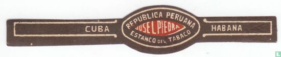 Republica Peruana Jose L. Piedra Estanco del Tabaco - Cuba - Habana - Image 1