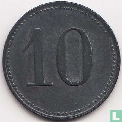 Scheinfeld 10 pfennig 1917 - Afbeelding 2