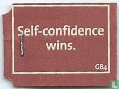 Self-confidence wins. - Bild 1