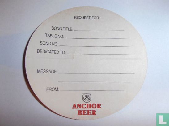 Anchor Beer music request - Afbeelding 2