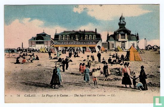 Calais - La Plage et le Casino - The Beach and the Casino - Image 1