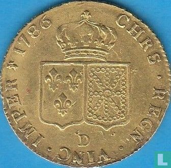 France 2 louis d'or 1786 (D) - Image 1