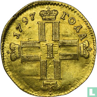 Russie 1 Ducat (10 roubles) 1797 CM - Image 1