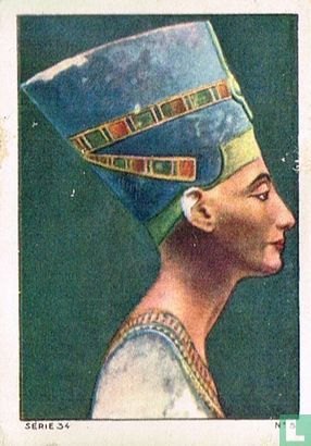 Buste de la reine Nofretête (art égyptien) - Afbeelding 1