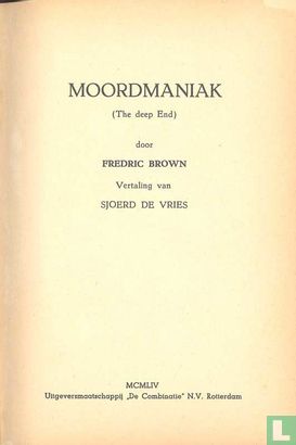 Moordmaniak - Afbeelding 3