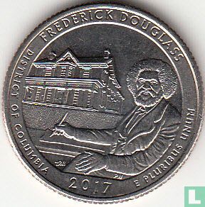 États-Unis ¼ dollar 2017 (D) "Frederick Douglass National Historic Site - District of Columbia" - Image 1