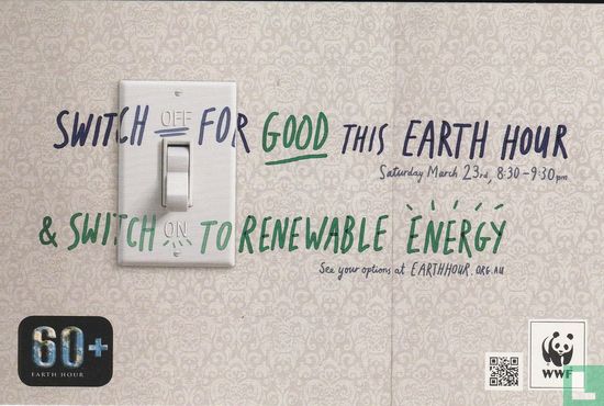 16887 - WWF / 60+ Earth Hour - Afbeelding 1