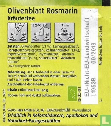Olivenblatt Rosmarin - Afbeelding 2