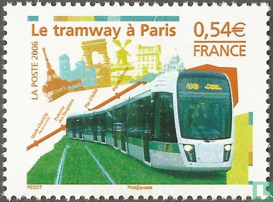 Tram in Parijs