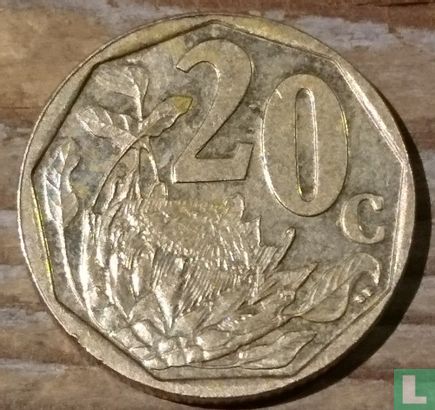 Afrique du Sud 20 cents 2011 - Image 2