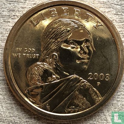 États-Unis 1 dollar 2003 (P) - Image 1