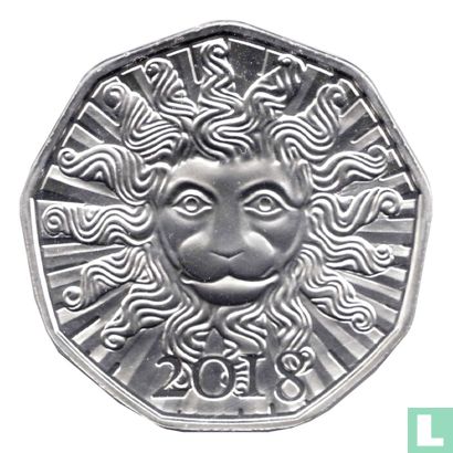 Austria 5 euro 2018 (silver) "Lion’s strength" - Image 1