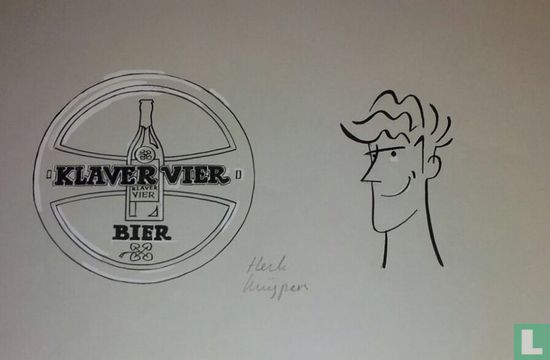 Franka - bierviltje Klaver Vier Bier / Rix - Afbeelding 1